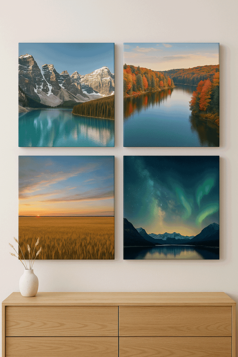 Must-Have Canadian Views for Canvas Printing