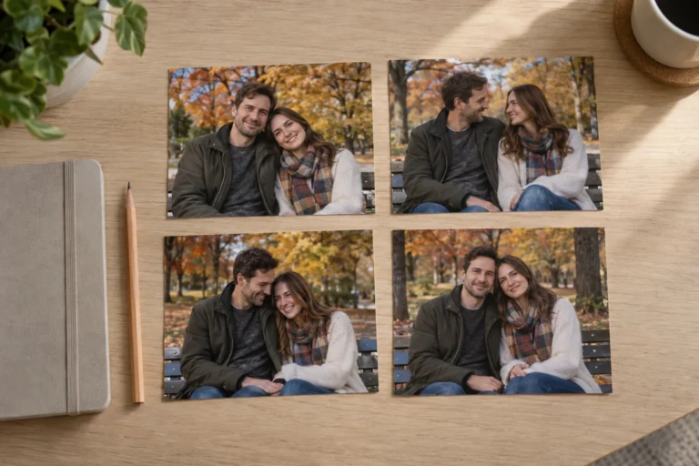 Four Similar Family Photos, One Canvas: A Simple Way to Choose